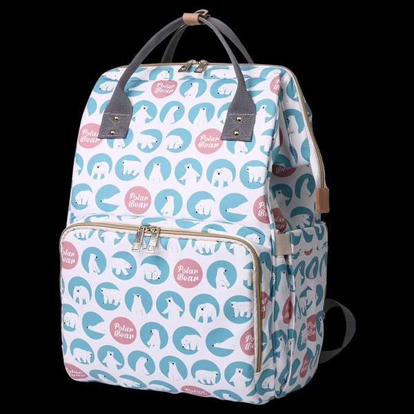 

printed diaper bag baby mummy maternity bag for stroller diaper bagpack waterproof nappy backpack nursing bags with hooks