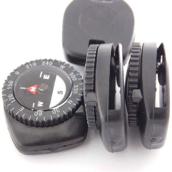 

small liquid filled clip-on paracord survival bracelets