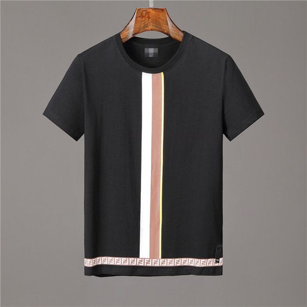 

fÃªndi brand designer men women tshirt couple boutique tee street hip hop tees europe and american trend cultural tshirt selling, Black;brown