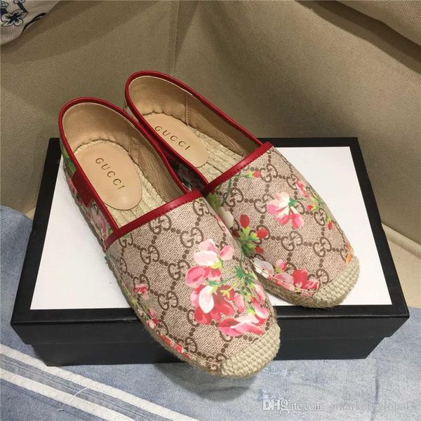 

New canva hoe andal women 039 luxury de igner e padrille women fa hion e padrille print women 039 ca ual hoe with box