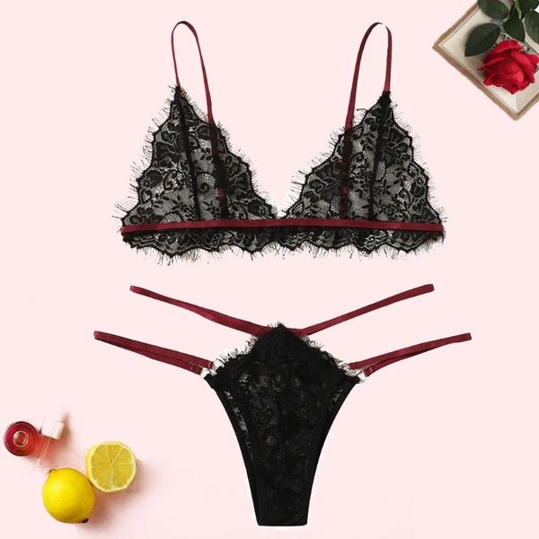 

pijama lace pajamas forÂ women pjs women summer pyjamas women pijamas black sleepwear pjs ladies pijama mujer new, Black;red