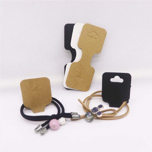 

90 * 35 мм оптовый пустая kraft / белый / черный ювелирных аксессуары видеоадаптера волос пакета видеоадаптер тег для продуктов, Pink;blue