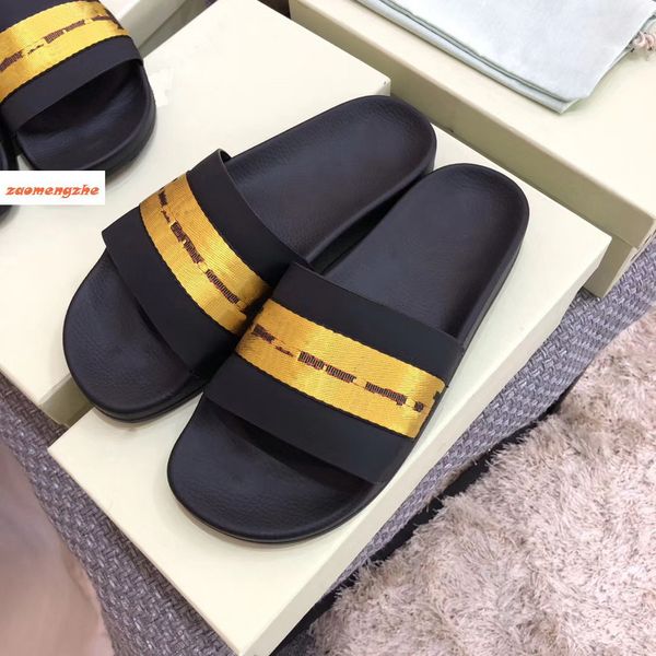 

new summer off leisure indoor beach slippers white printing lovers slippers, Black