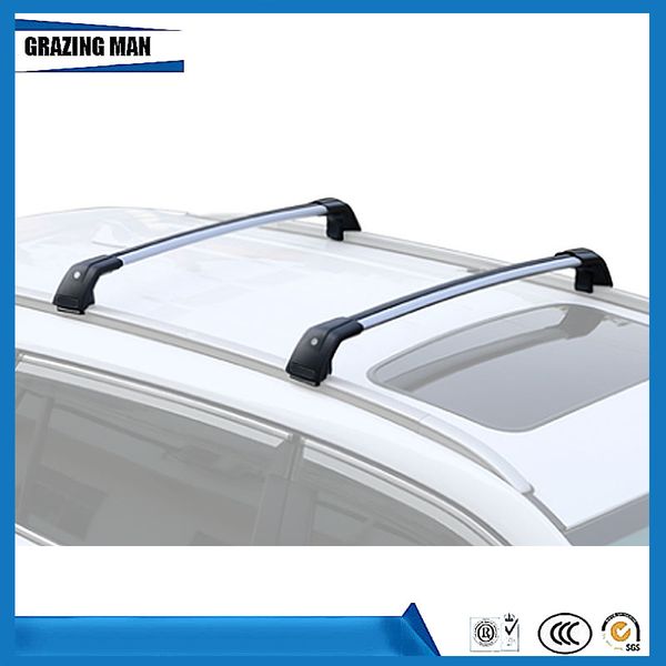 

2 pcs aluminium alloy roof rack rail cross bar fit for peugeot 3008 luggage carrier