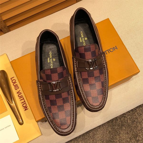 

2019 new arrivals luxury brands leather fashion men business dress loafers pointy toe shoes black breathable formal shoes
