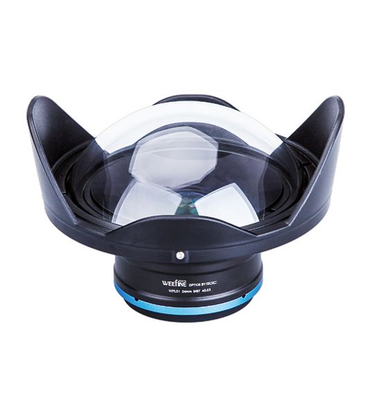 

weefine wfl01 scuba diving fisheye wide angle lens tg5 sony rx-100 g7x camera housing m67 24mm underwater pgraphy accessory