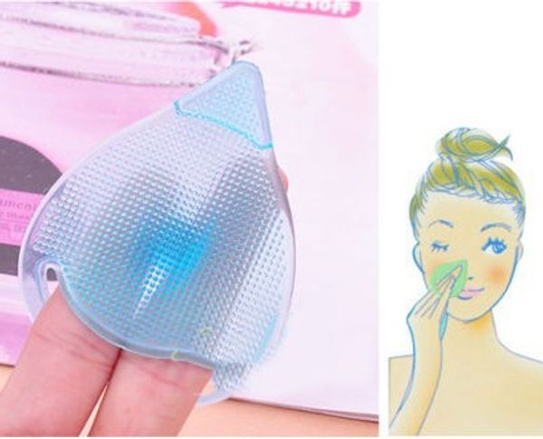 

cleaning pad wash face facial exfoliating brush spa skin scrub cleanser tool