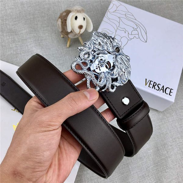 

роскошный бренд кожаный ремень роскоши высокого качества бренд моды кожаный ремень моды пряжки 2019 последняя ширина 3,8 см ходкий 20070107, Black;brown