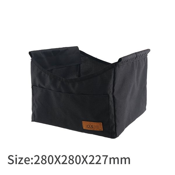 

outdoor picnic foldable table camping desk with waterproof bowl clothes storage bag