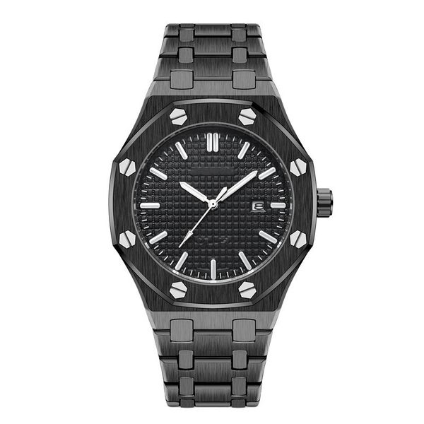 

лучшие роскошные мужские часы новая мода повседневная нержавеющая сталь кварцевые часы мужчины наручные часы мужской королевский дуб часы re, Slivery;brown