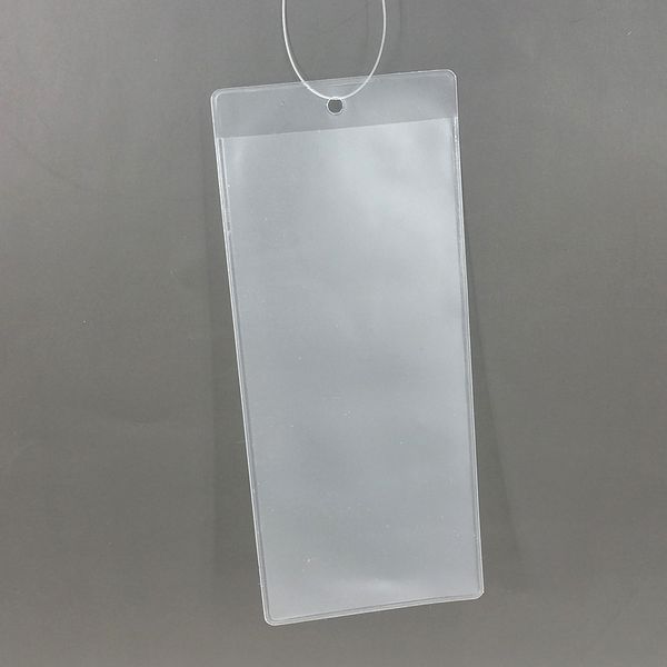 Fornecedor de varejo Plástico PVC Polonk Polish Type Cart Card Papel Label de Papel Manga Sacos Sacos de Sacos Estoque disponível ou Tamanho Personalizado na loja 100pcs