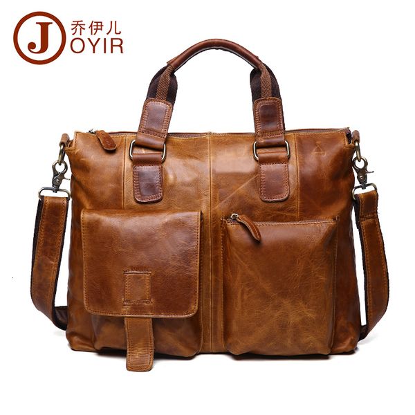 

joyir genuine leather men bag men briefcases men messenger bag male leather business computer lapbags crossbody bags handbag cj191201