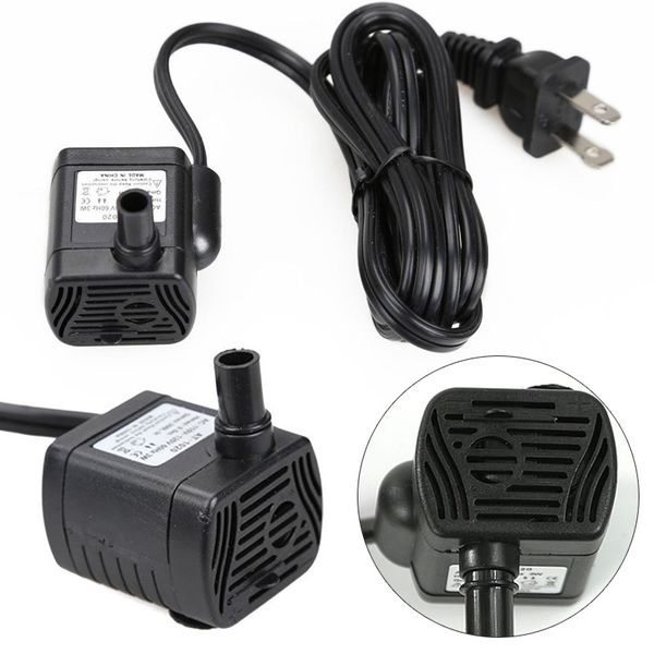 

mini ac 110v 3w submersible water pump aquarium fountain air fish tank pond water pump us plug 110v other aquarium fish