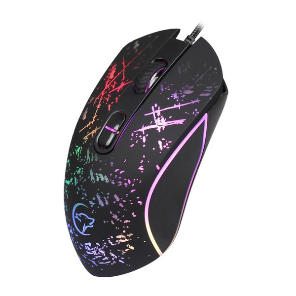 

g819 mechanical wired game mouse rgb lighting optoelectronic mouse