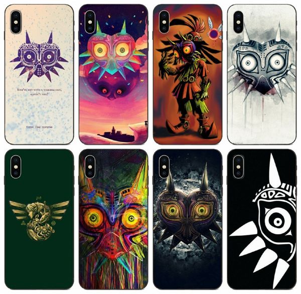 

tongtrade] the legend of zelda majora's mask case for iphone 11 pro x xs max 8s 8 7s 7 6s 6 samsung j5 huawei p8 lite lg x power 2 tpu