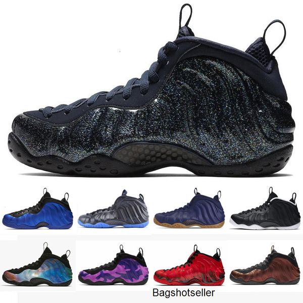 

penny hardaway kids mens basketball shoes cny floral fleece habanero red sequoia eggplant rust pink foam sports sneakers ing, Black