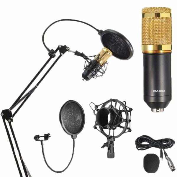 

3 in 1 vogue bm800 condenser microphone pro audio studio sound recording arm