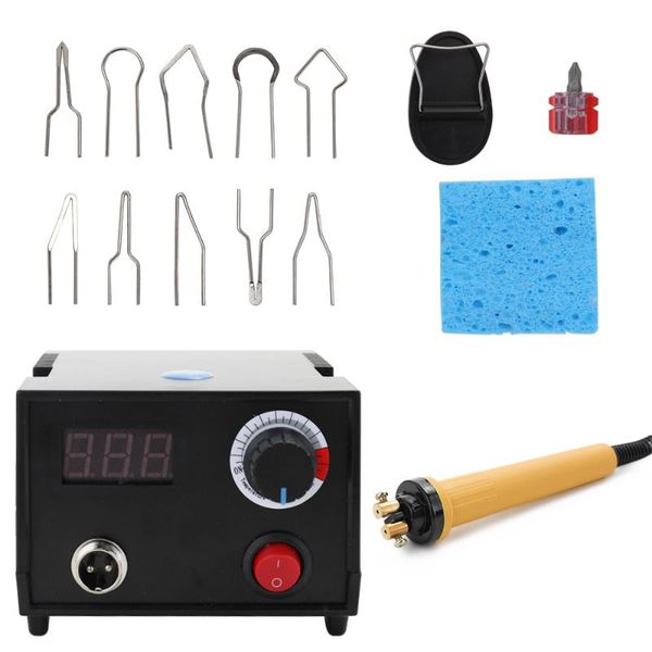 

adjustable temperature 110v/220v wood burner pyrography pen burning machine gourd crafts tool set with welding wire