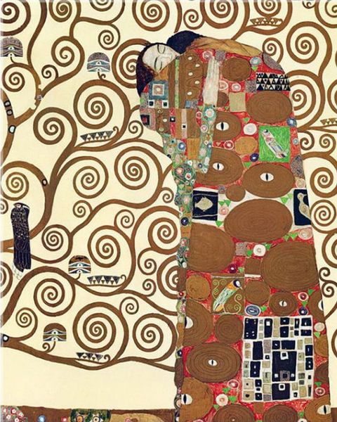 

gustav klimt - die erfüllung home decor handcrafts /hd print oil painting on canvas wall art canvas pictures 200107