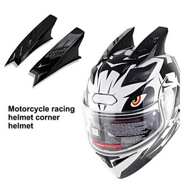 

helmet ears horns for ski helmet snowboard kids child motorcycle or bicycle