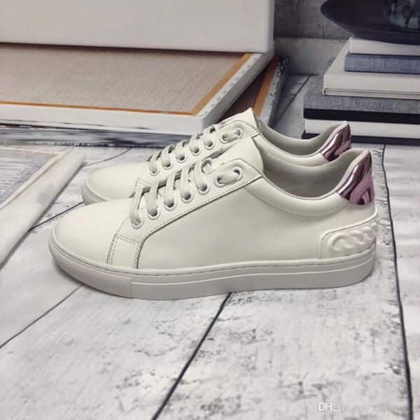 

2020 new urban street sneakers luxury men and women shoes designer leather sneakers white shoes fv104 cs07, Black