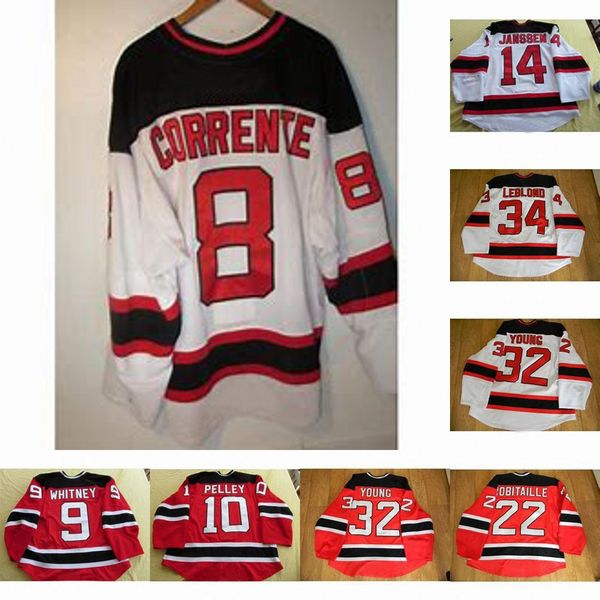 

Albany Devils Mens 37 Chris McKelvie 32 Harry Young 14 Cam Janssen 9 Joe Whitney 2 Jay Leach 10 Rod Pelley 8 Matt Corrente Hockey Jerseys