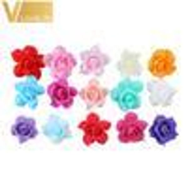 

100шт искусственный ппэ rose головки цветка 8 см свадебный букет party главная декоративные автомобилей diy день валентина поддельный цветок