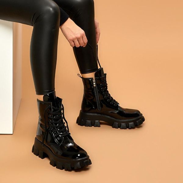 

flo 19sf-2060 black women boots butigo