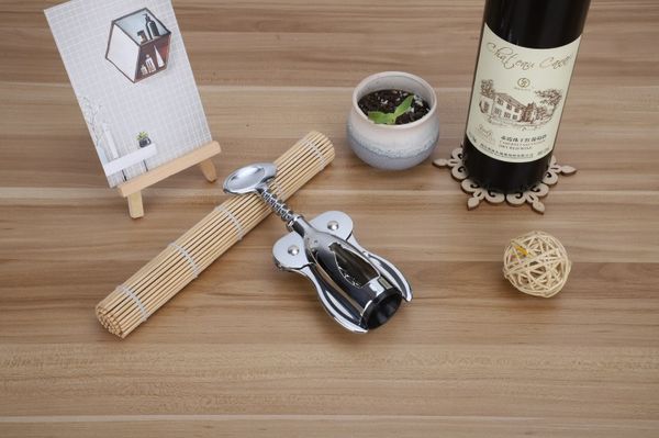 

zinc alloy high grade corkscrew creative wine opener bar bottle opener multi-functional kitchen gadgets in stock drop shipping 72 pcs/lot