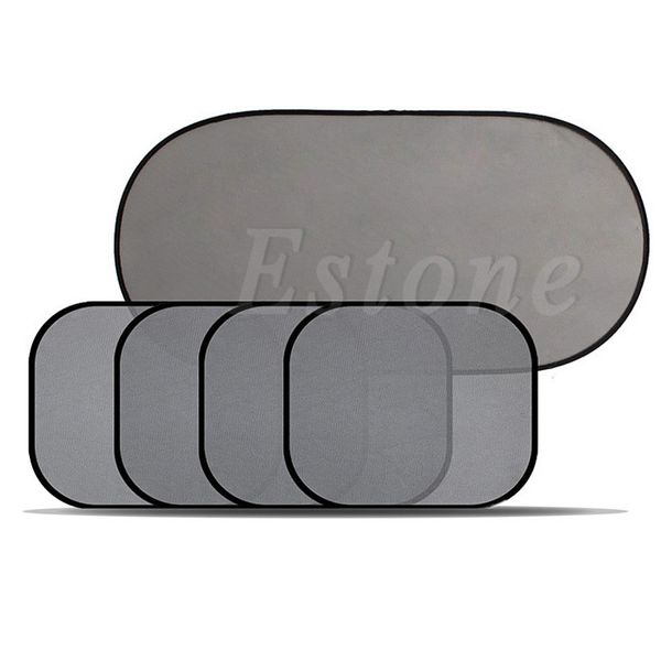 

5pcs/set car side rear window sunshade mesh cover