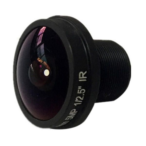 HD Fisheye CCTV Lens 5MP 1,8 milímetros Monte M120.5 12,5 F2.0 180 graus para câmera de vigilância de vídeo