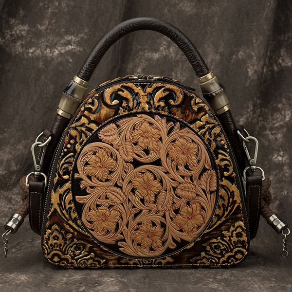 

2019 new vintage одно плечо крупнотоннажная сумки кожа европейских и американских женщин в мешок