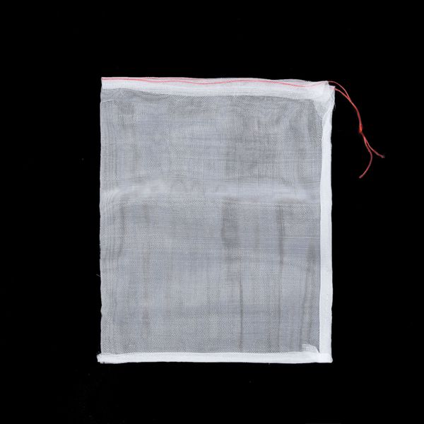 

50xgarden plant fruit protect drawstring mesh net bag anti bird netting set hot
