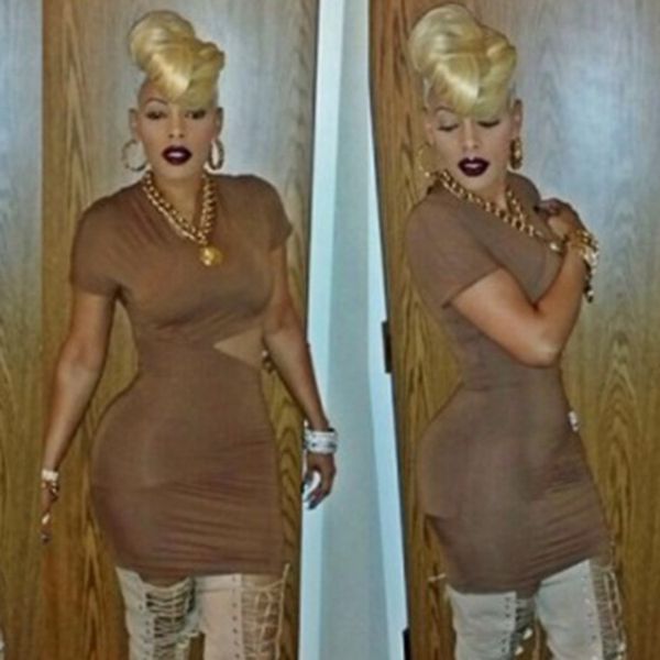 

5415 tight short-sleeved hollow-out dress nightclub hip-dress, White;black