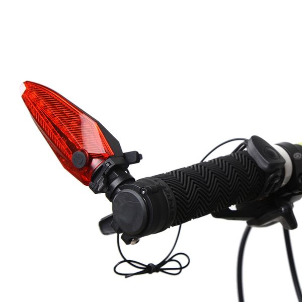 

1pair bicycle warning light anti theft usb charging alarm horn bike light turn signal abs 360 degree rotatable highlight led fla
