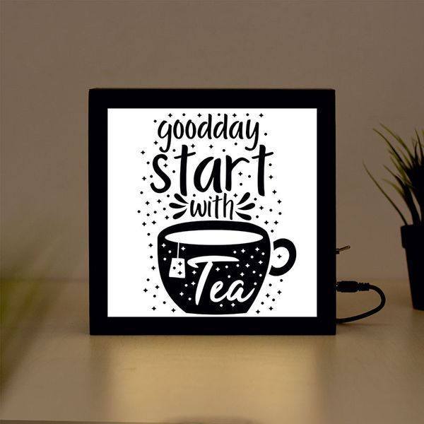 

shop wooden light box sign for home, restaurant, coffee shop business signage