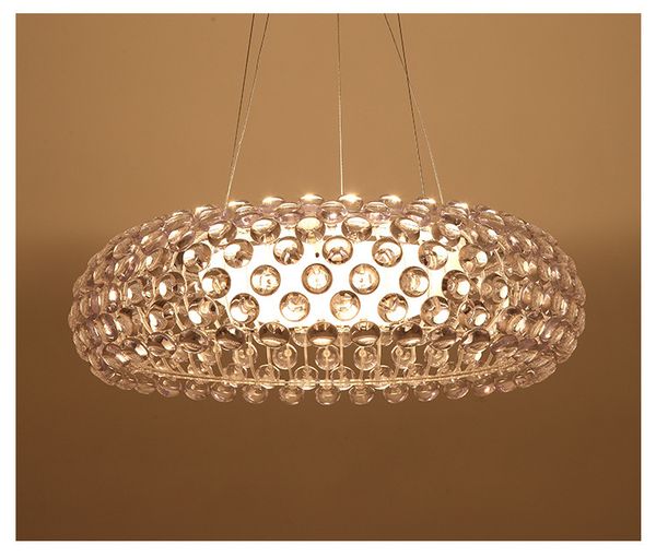 

новые люстры foscarini caboche подвесной светильник патриция уркиола, eliana gerotto разработанный прозрачный / янтарный акриловый шар подве