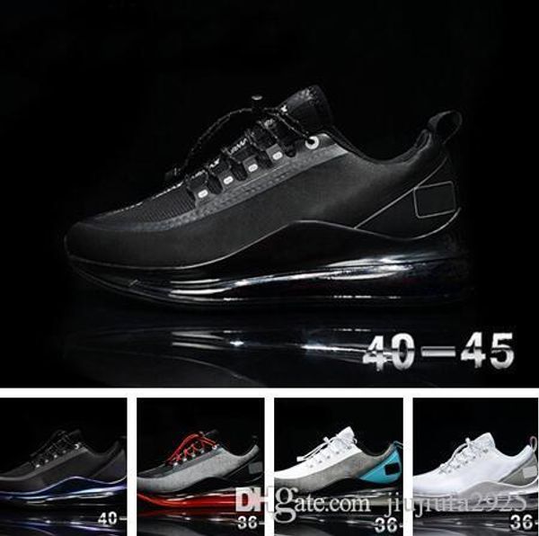 

2019 new 72c run utility mens designer casual shoes for men casual air cushion undefeated casual shoes size 40-45, Black