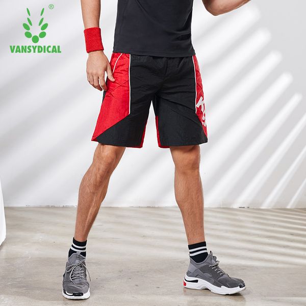 

willarde men running shorts spliced football basketball training shorts quick dry knee-length summer sports bottoms, Black;blue