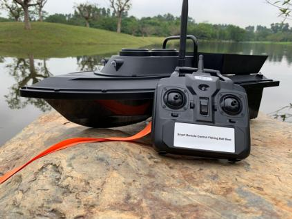 

pddhkk generation big size water toys boat fishing bait rc boat kit remote control fish finder battery dual motor servo board