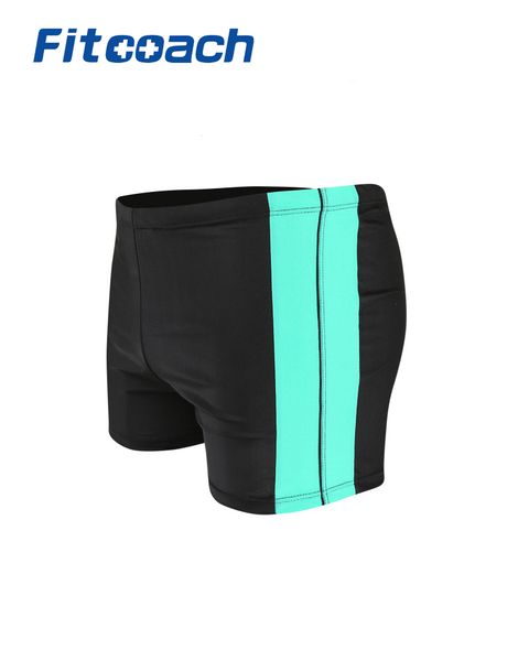

men's swimming trunks, boxer fashion, color matching swimwear beach surf shorts