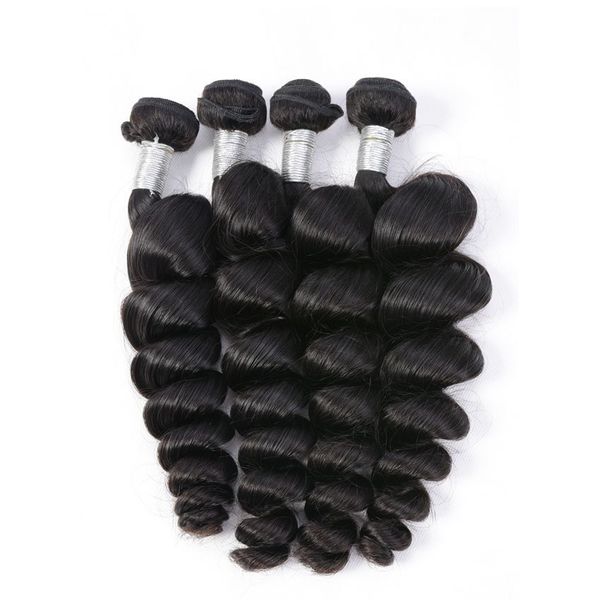 

modern show brazilian loose wave virign hair bundles human hair extensions natural black unprocessed brazilian hair weave bundles