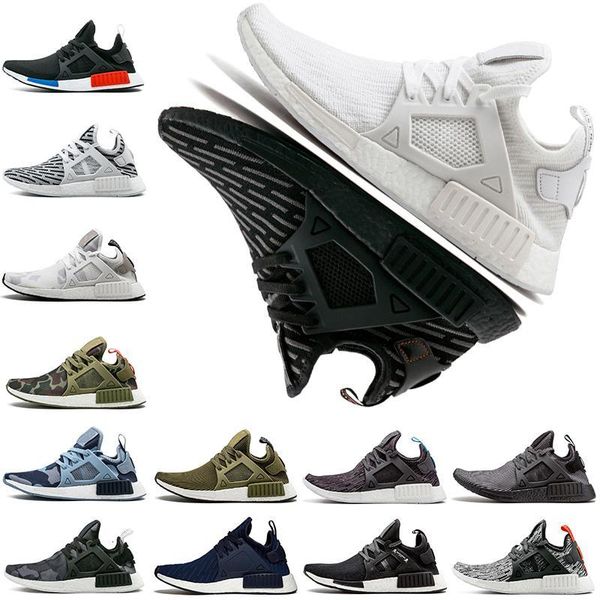 

xr1 running shoes primeknit og camo mastermind japan olive black white grey navy blue men women trainer sports sneakers size 36-45