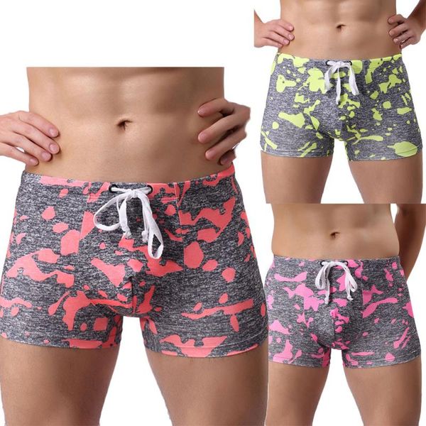 

swimsuit men camouflage swimwear swimming pants briefs shorts boxers underwear maillot de bain swimsuit surf sunga hot