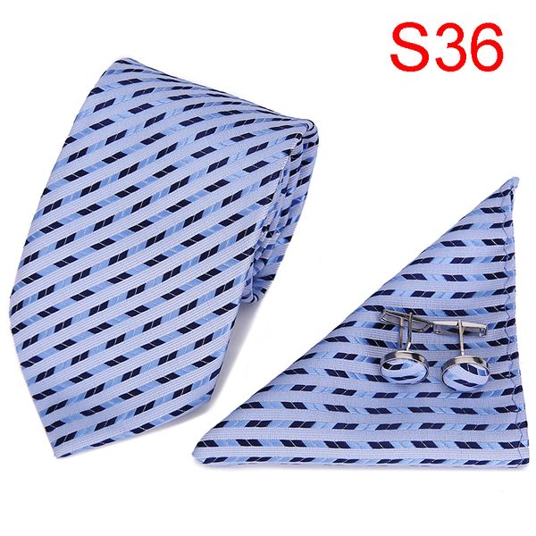 

2019 mens tie necktie set 100% silk new jacquard woven blue fashion tie mens casual dress wedding neck, Blue;purple