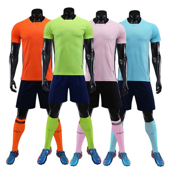 

customized football suit light board and children's soccer jersey from stock, Black