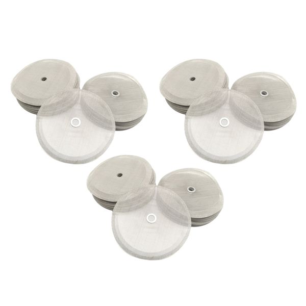 

3x universal wire mesh filter gauze for coffee espresso maker dia.8.5cm