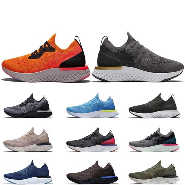 

epic react knitted running shoes for men element 87 designer sneakers classic outdoor sport shoes lightweight trainers