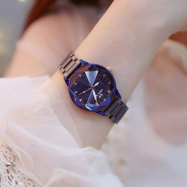 

женщины часы творческий полный алмазные часы женщины золотой женские часы часы для montre femme 2019, Slivery;brown