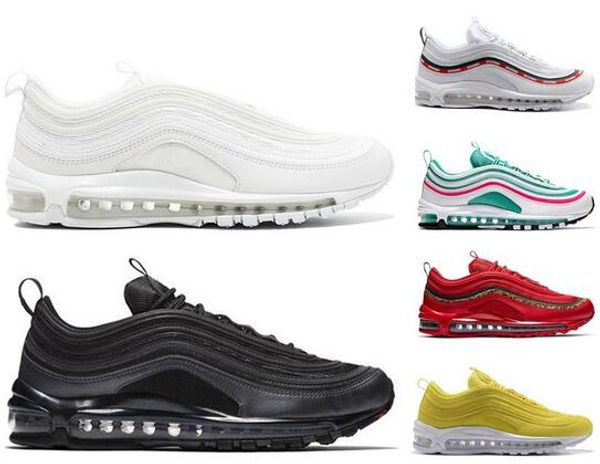 

new arrive mens running shoes cushion triple white black bright citron throwback future rainbow kpu training shoes game roya outdoor sneaker